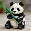 Panda Building Block Set