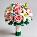 Flower Bouquet Building Block Set