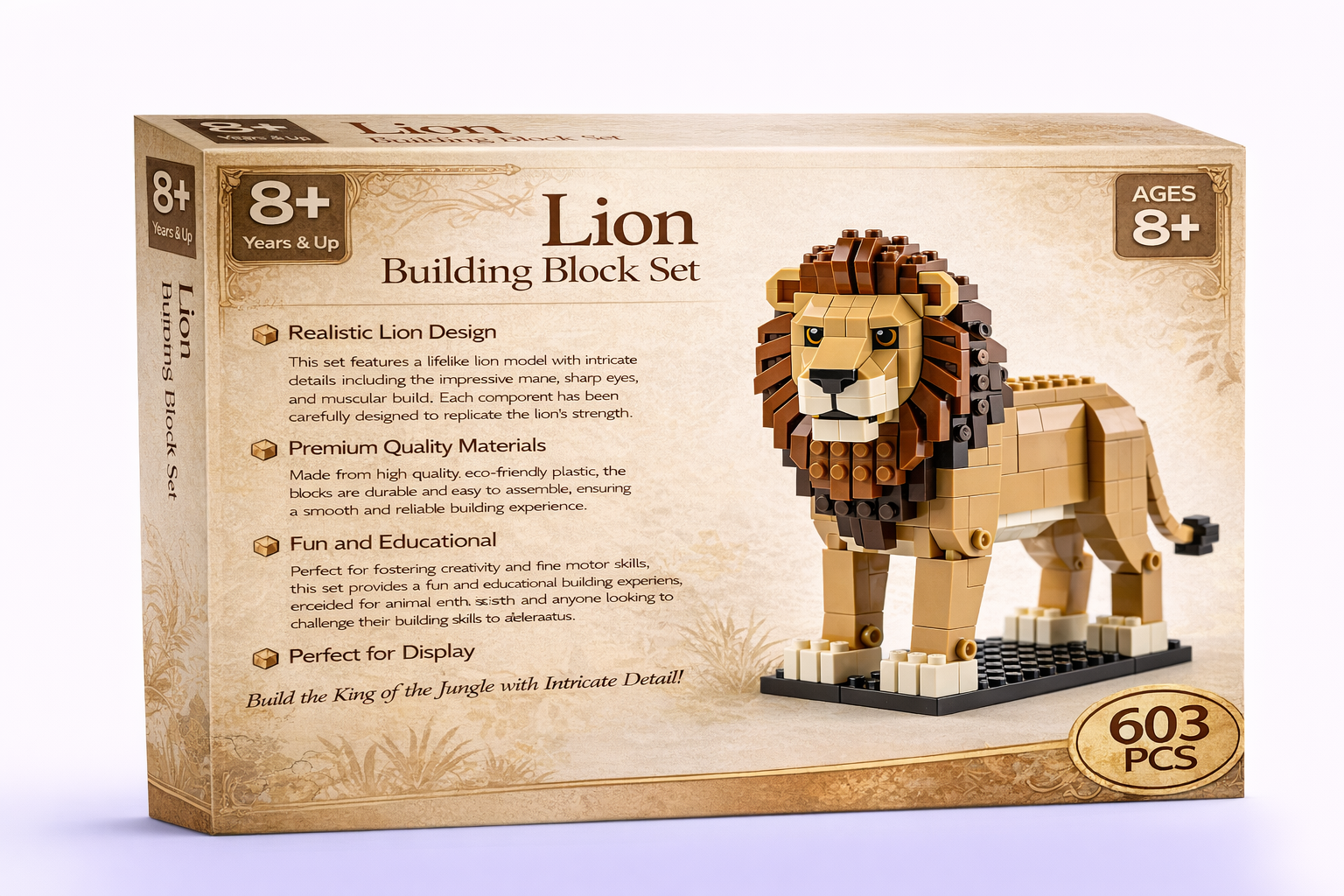 Lion Building Block Set